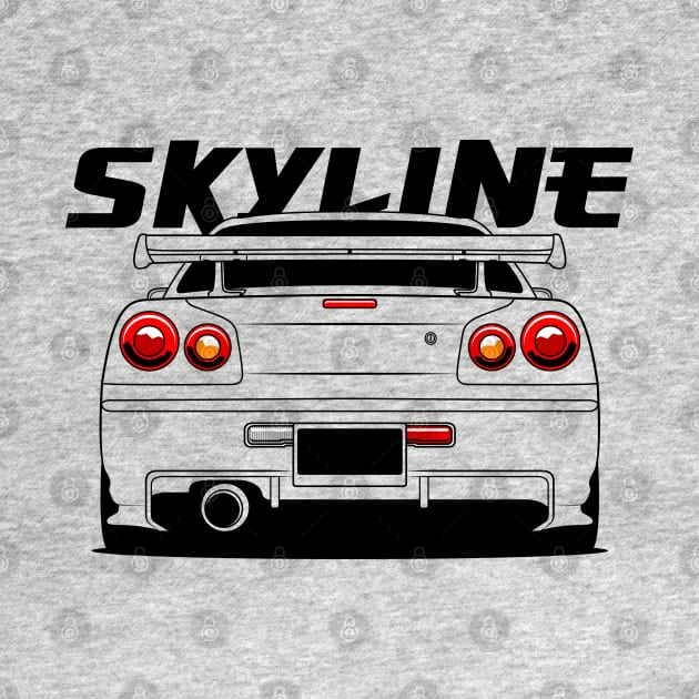 GTR SKYLINE GT-R34 by RacingSize